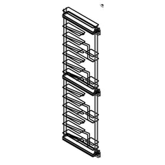 150mm wine outlet rack